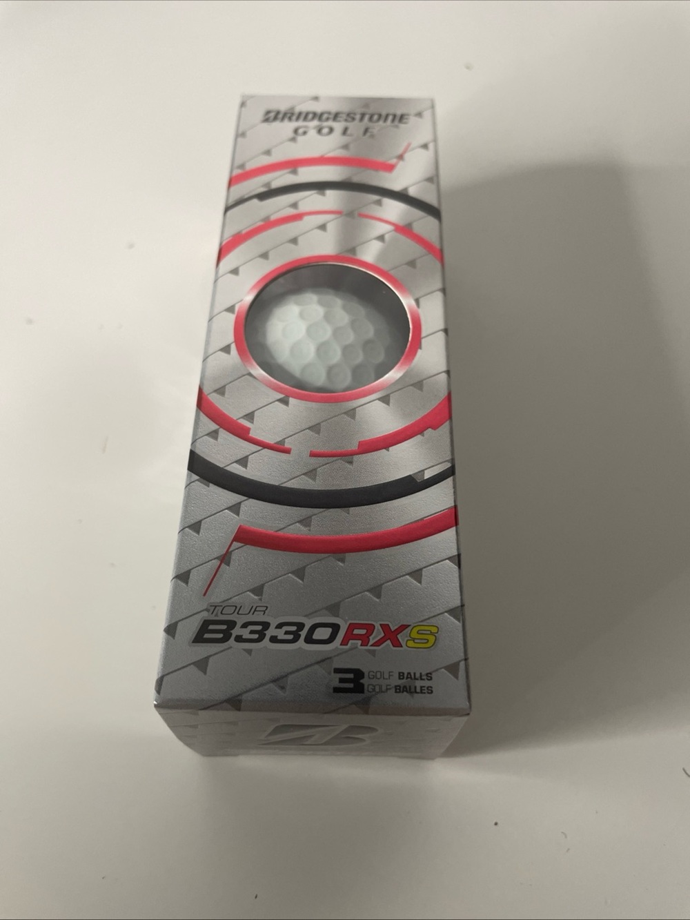 Golf  Bridgestone Tour B330 RXS Golf Balls 1 Sleeve - White **3 Balls**